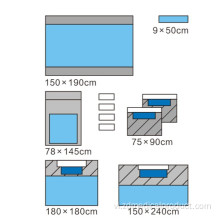 Bộ khăn phẫu thuật đa năng với Mayo Size lớn